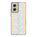 Peach Aztec Pattern Motorola Moto G Stylus 5G 2024 Case