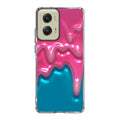 Pink Paint Dripping Motorola Moto G Stylus 5G 2024 Case
