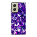 Purple Crystal Motorola Moto G Stylus 5G 2024 Case