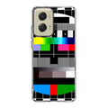 Scheme Pause TV Colorful Mesh Motorola Moto G Stylus 5G 2024 Case
