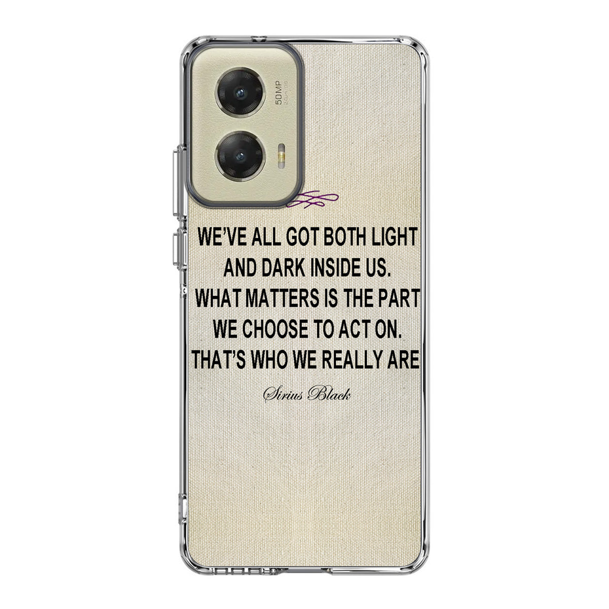 Sirius Black Quote Motorola Moto G Stylus 5G 2024 Case
