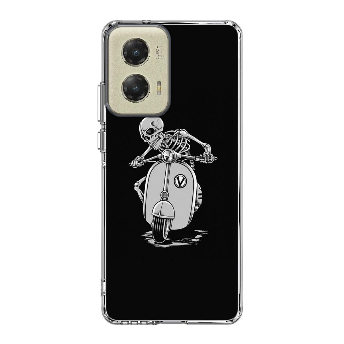 Skeleton Rides Scooter Motorola Moto G Stylus 5G 2024 Case