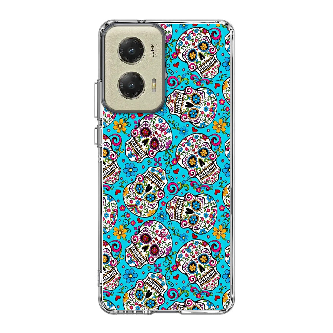 Skull Floral Sugar Motorola Moto G Stylus 5G 2024 Case