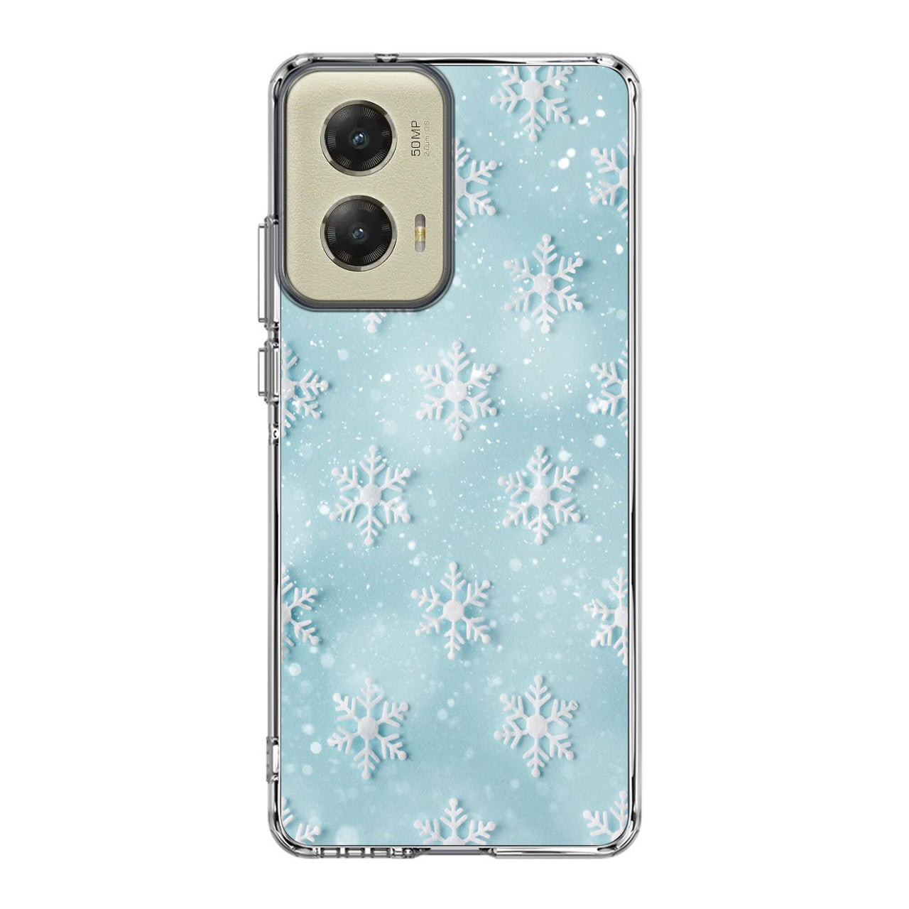 Snowflakes Pattern Motorola Moto G Stylus 5G 2024 Case