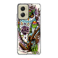 Sugar Skull Owl Tattoo Motorola Moto G Stylus 5G 2024 Case