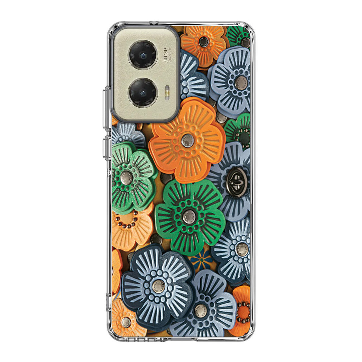 Tea Rose Applique Motorola Moto G Stylus 5G 2024 Case