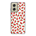 Watermelon Fruit Pattern White Motorola Moto G Stylus 5G 2024 Case