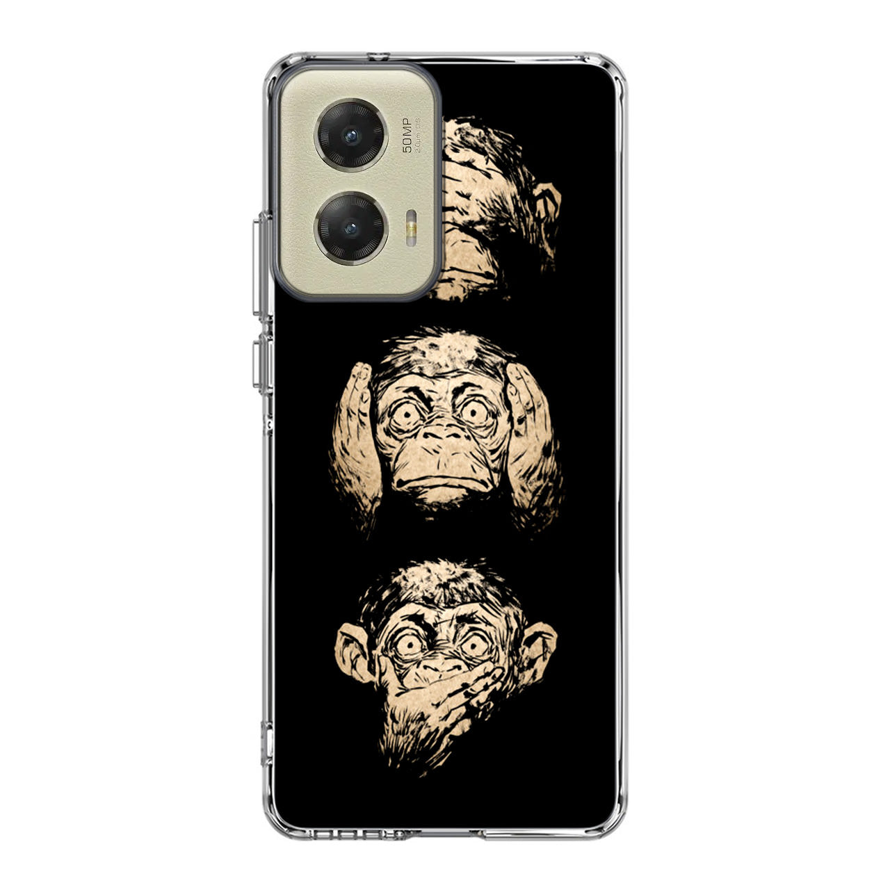 3 Wise Monkey Motorola Moto G Stylus 5G 2024 Case