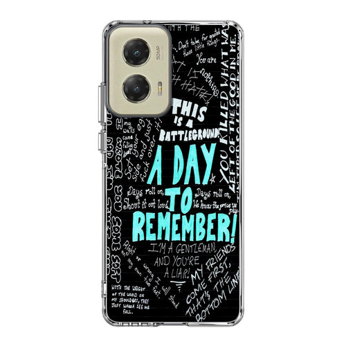 A Day To Remember Quote Motorola Moto G Stylus 5G 2024 Case