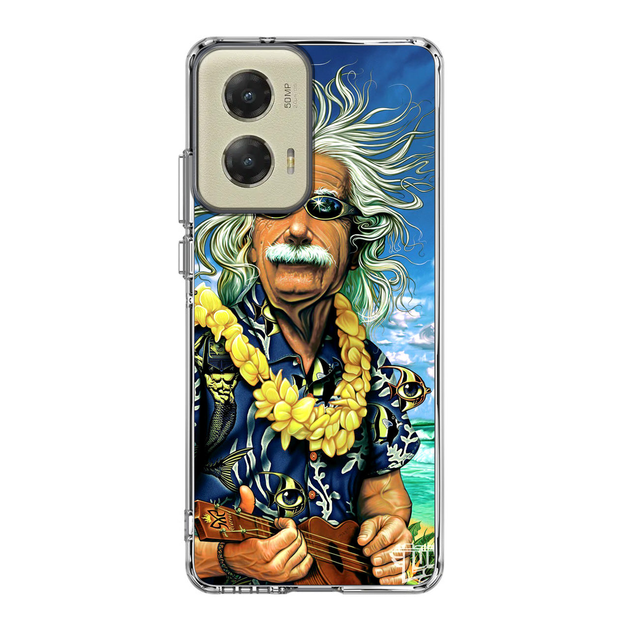 Albert Enstein On Vacation Motorola Moto G Stylus 5G 2024 Case