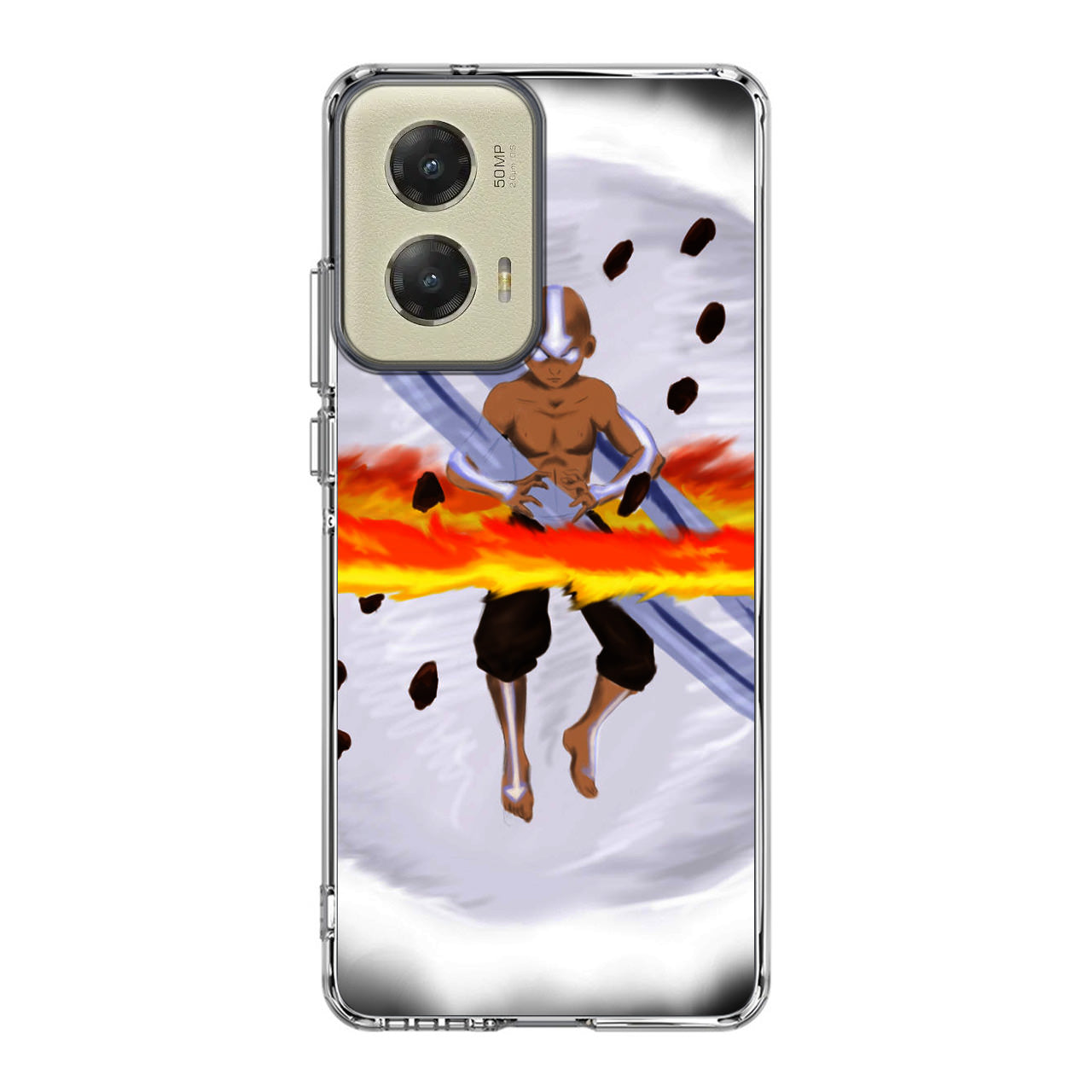 Avatar Aang Controls Four Elements Motorola Moto G Stylus 5G 2024 Case