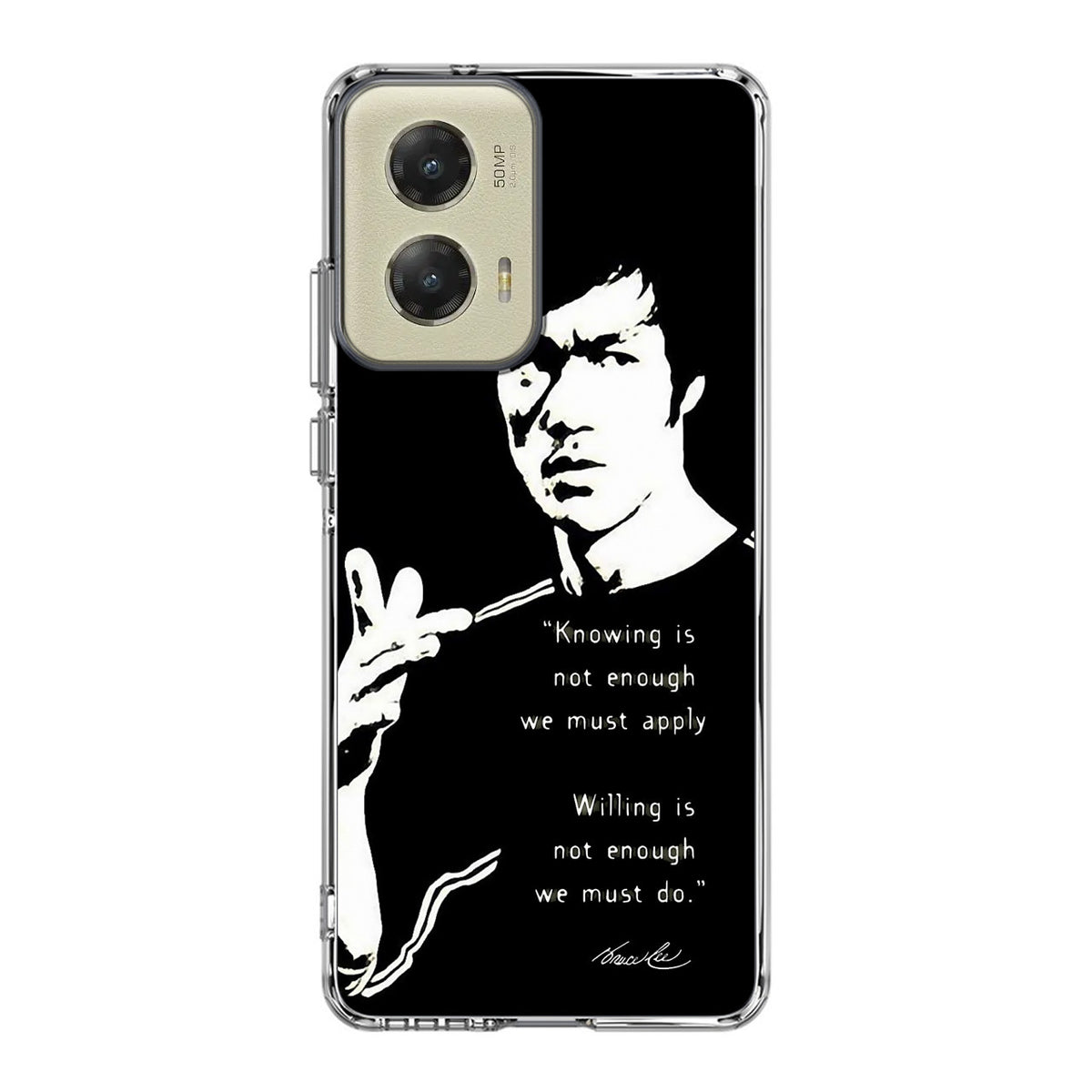 Bruce Lee Quotes Motorola Moto G Stylus 5G 2024 Case