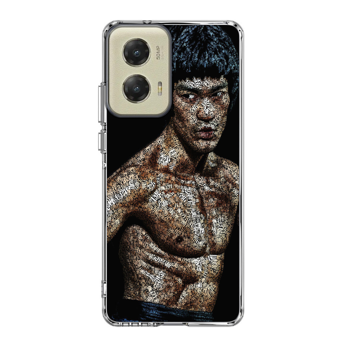 Bruce Lee Typograph Motorola Moto G Stylus 5G 2024 Case