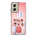 BTS Member in Pink Motorola Moto G Stylus 5G 2024 Case