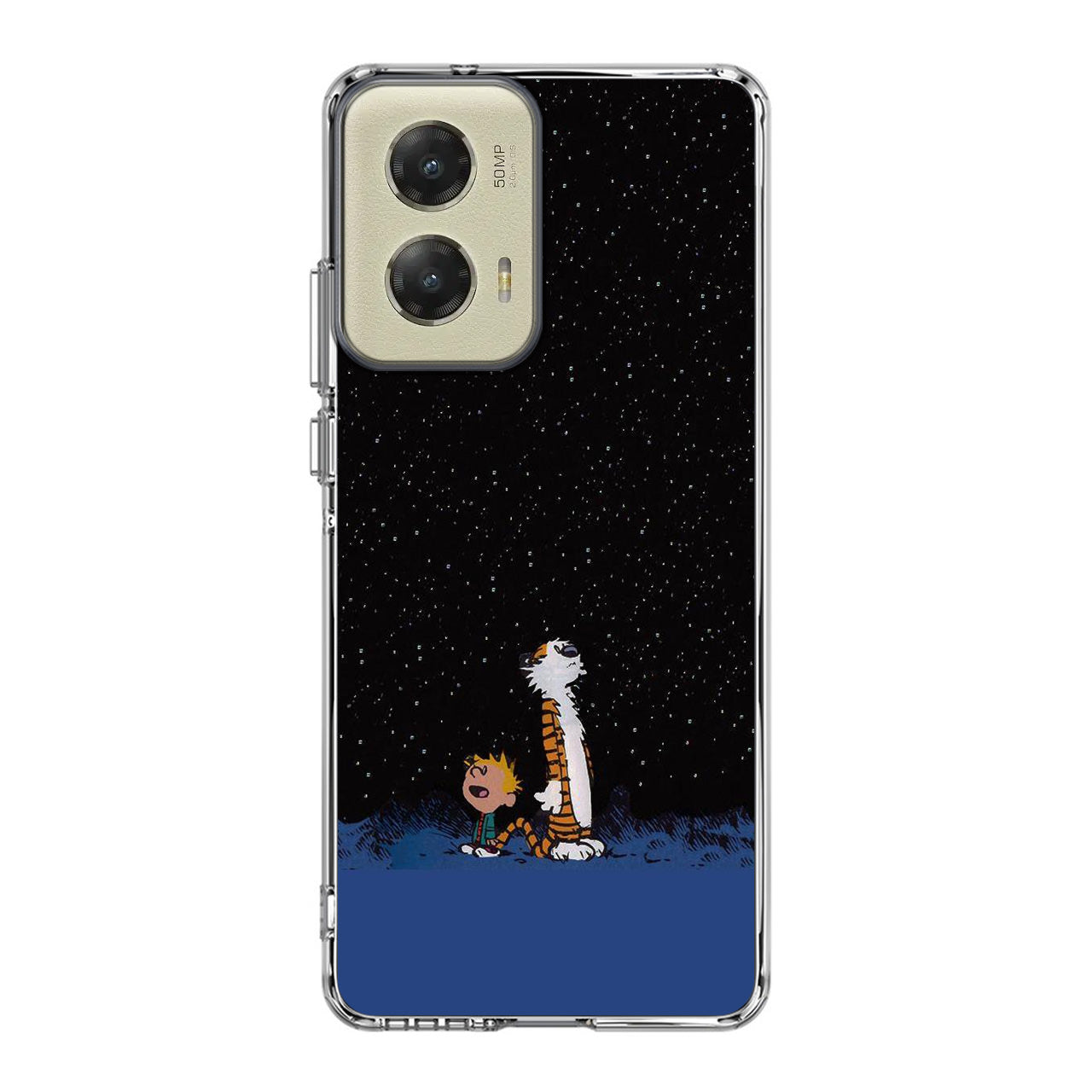 Calvin and Hobbes Space Motorola Moto G Stylus 5G 2024 Case