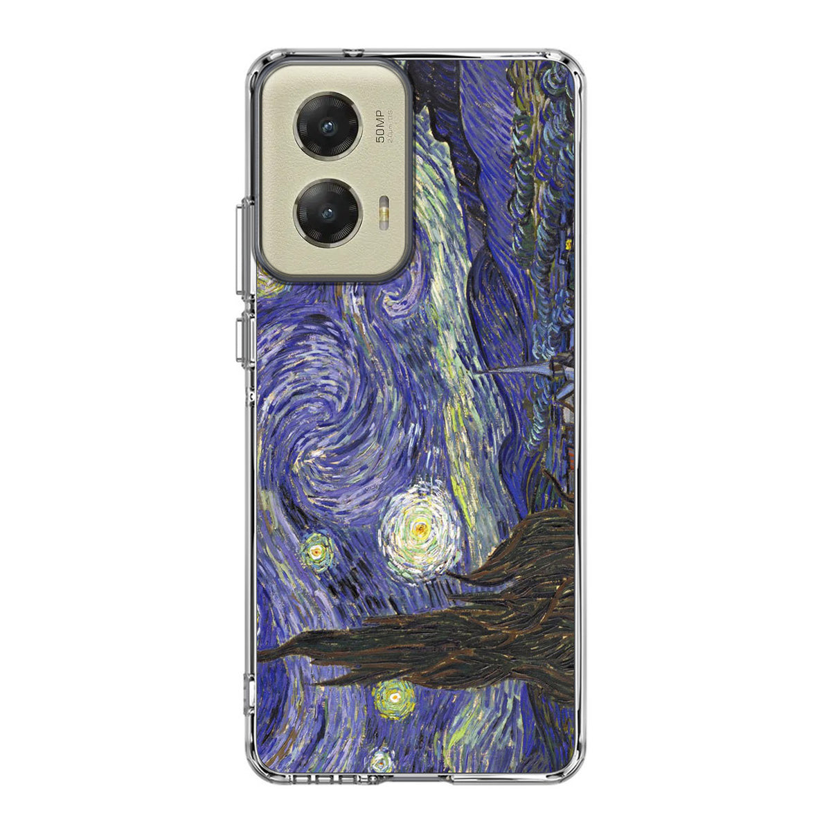 Dr Who Tardis In Van Gogh Starry Night Motorola Moto G Stylus 5G 2024 Case