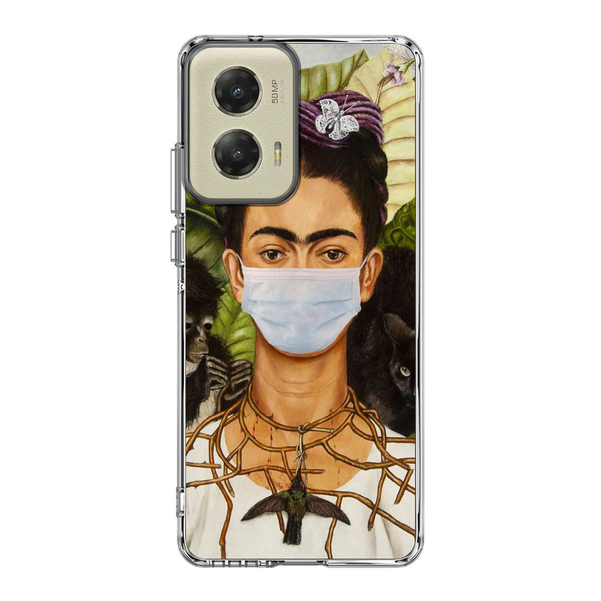 Frida Kahlo Wear Mask Motorola Moto G Stylus 5G 2024 Case