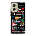 Friends TV Show Quotes Poster Motorola Moto G Stylus 5G 2024 Case