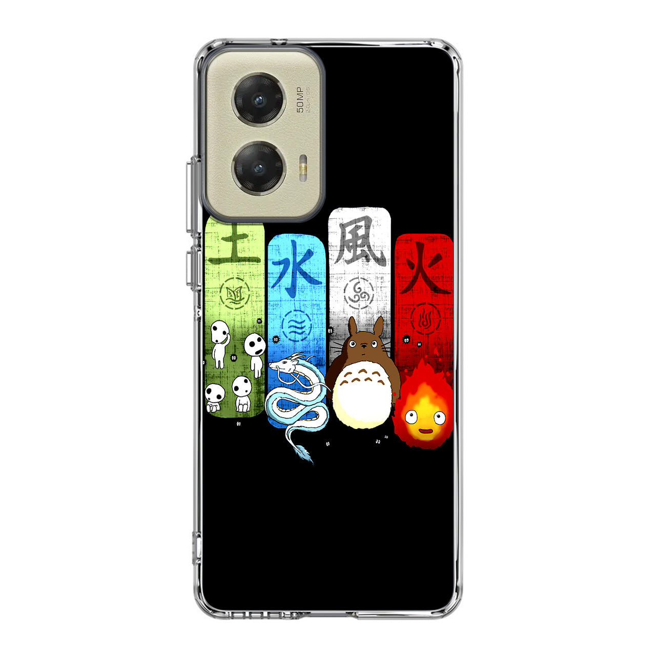 Ghibli Elemental Charms Motorola Moto G Stylus 5G 2024 Case