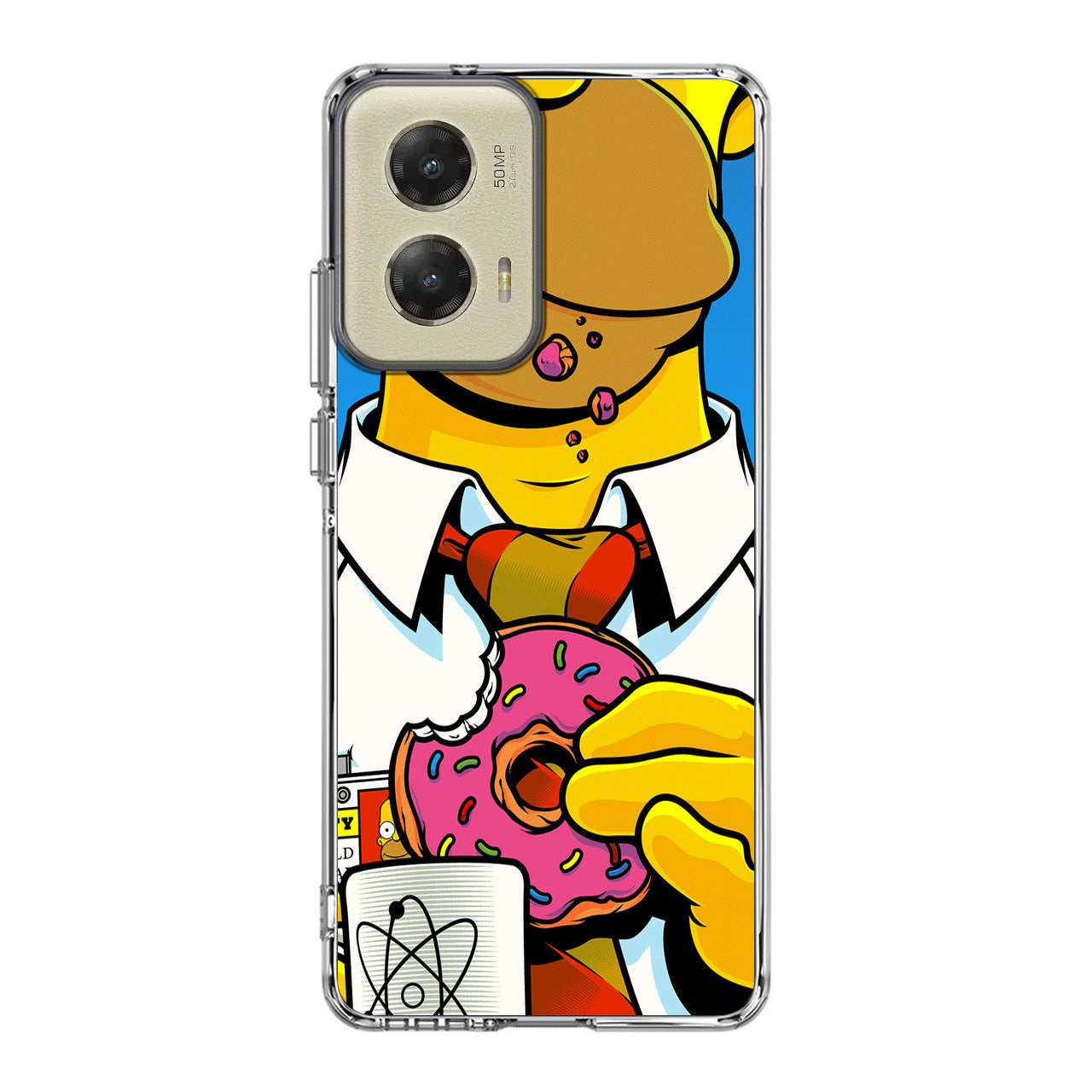 Homer Eats Donut Motorola Moto G Stylus 5G 2024 Case