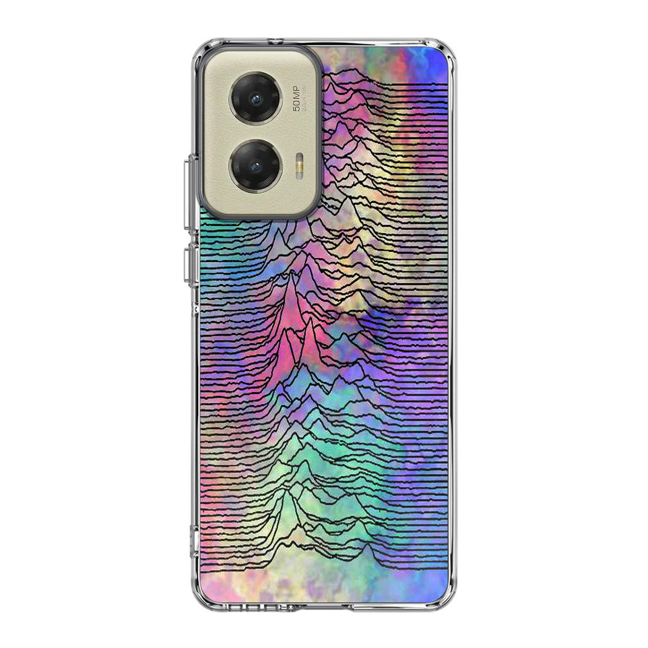 Joy Division Unknown Pleasures Colorful Motorola Moto G Stylus 5G 2024 Case