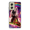LLama Sloth And Cat Playing Together Motorola Moto G Stylus 5G 2024 Case