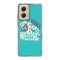 Olaf Frozen Is Melting Motorola Moto G Stylus 5G 2024 Case