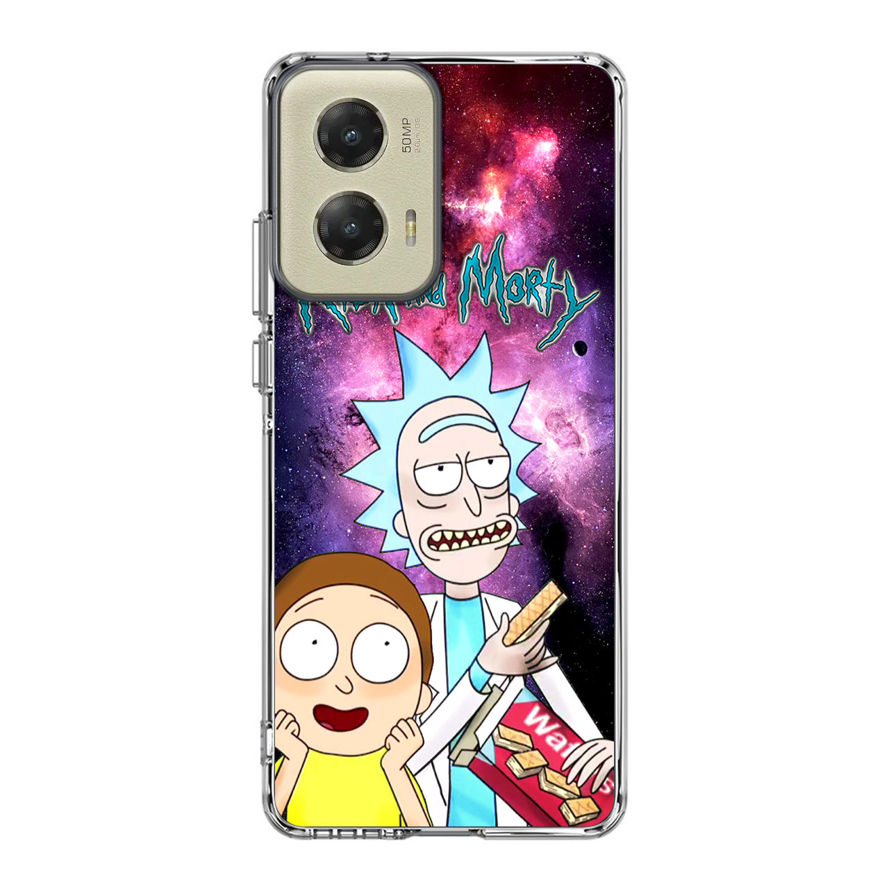 Rick And Morty Nebula Space Motorola Moto G Stylus 5G 2024 Case