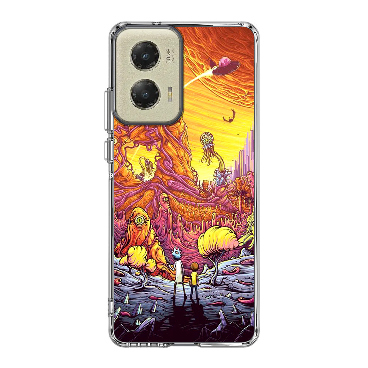 Rick And Morty Alien Planet Motorola Moto G Stylus 5G 2024 Case