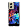 Rick And Morty Flat Galaxy Motorola Moto G Stylus 5G 2024 Case