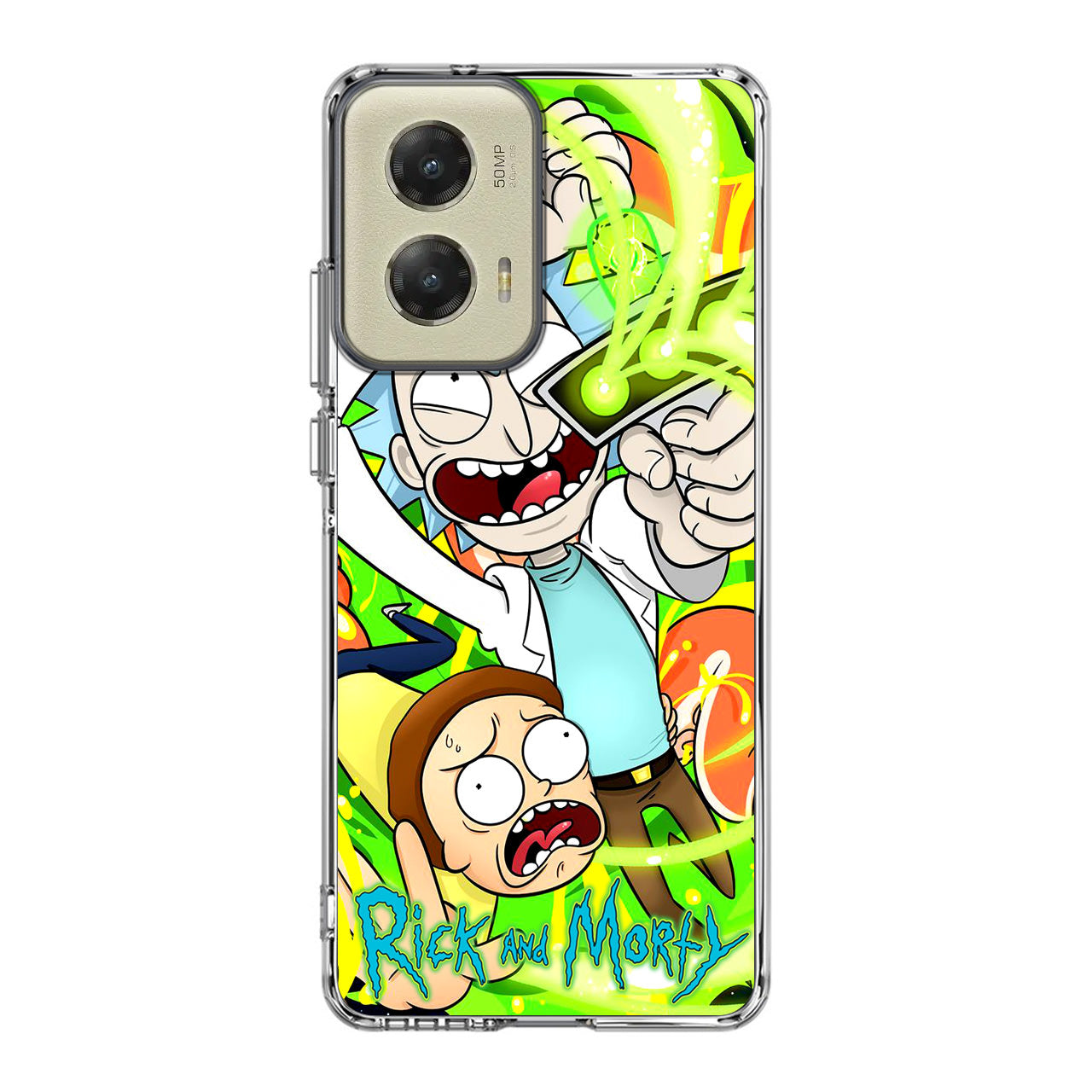 Rick And Morty Shoot Portal Gun Motorola Moto G Stylus 5G 2024 Case