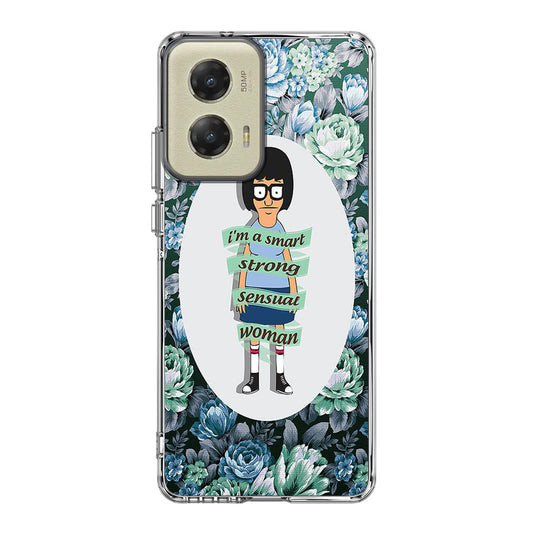 Tina Belcher Flower Woman Quotes Motorola Moto G Stylus 5G 2024 Case