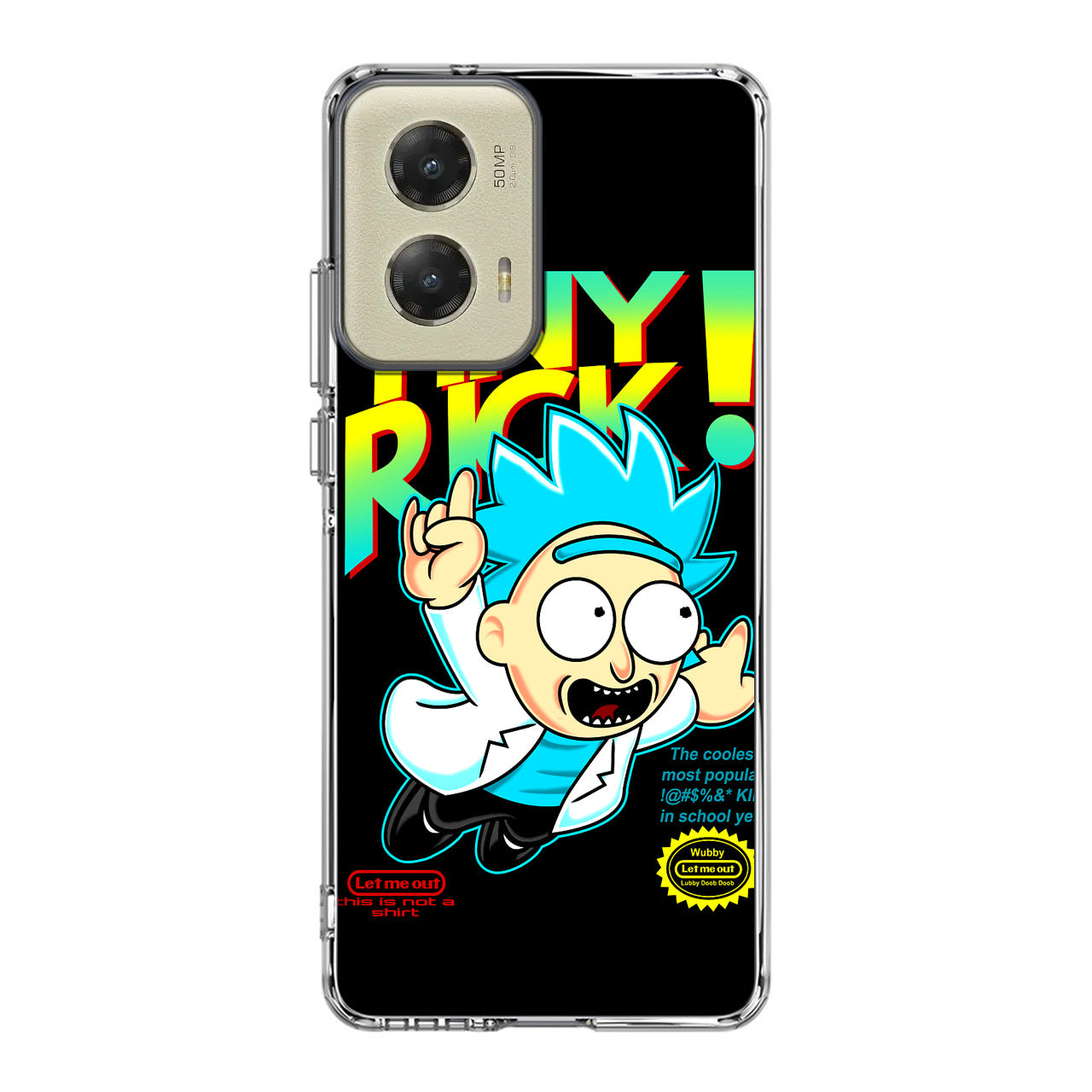 Tiny Rick Let Me Out Motorola Moto G Stylus 5G 2024 Case