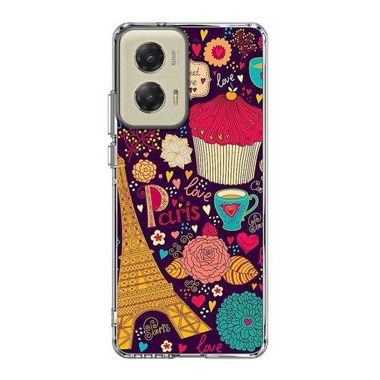 Vintage Love In Paris Motorola Moto G Stylus 5G 2024 Case