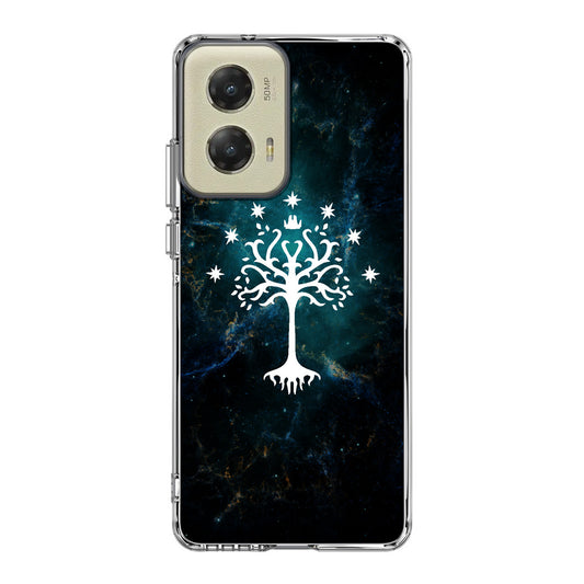 White Tree Of Gondor In Space Nebula Motorola Moto G Stylus 5G 2024 Case