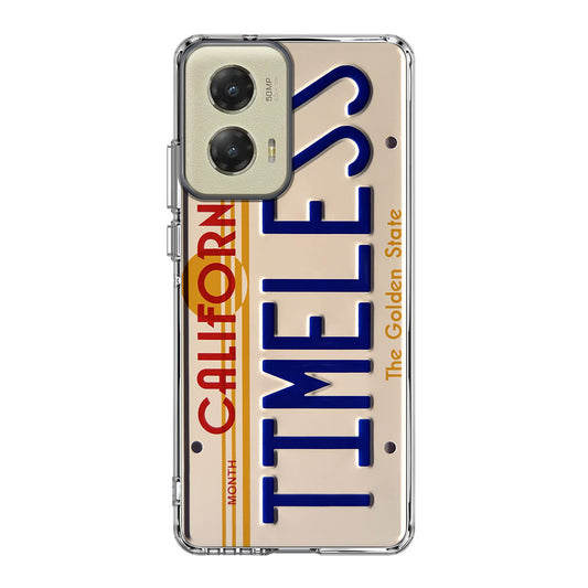 Back to the Future License Plate Timeless Motorola Moto G Stylus 5G 2024 Case