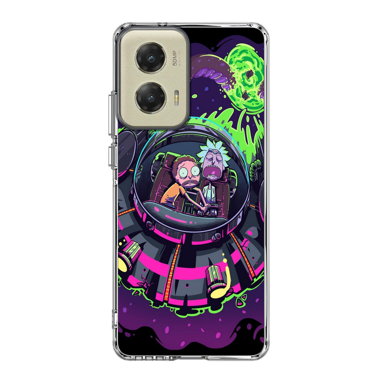 Rick And Morty Spaceship Motorola Moto G Stylus 5G 2024 Case