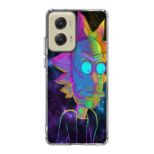 Rick Colorful Crayon Space Motorola Moto G Stylus 5G 2024 Case