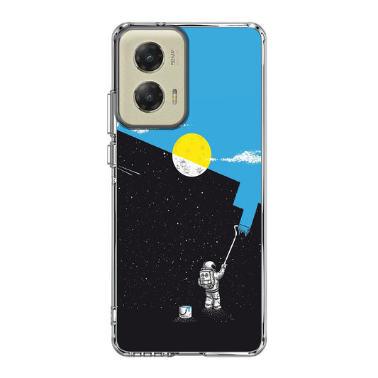 Space Paiting Day Motorola Moto G Stylus 5G 2024 Case