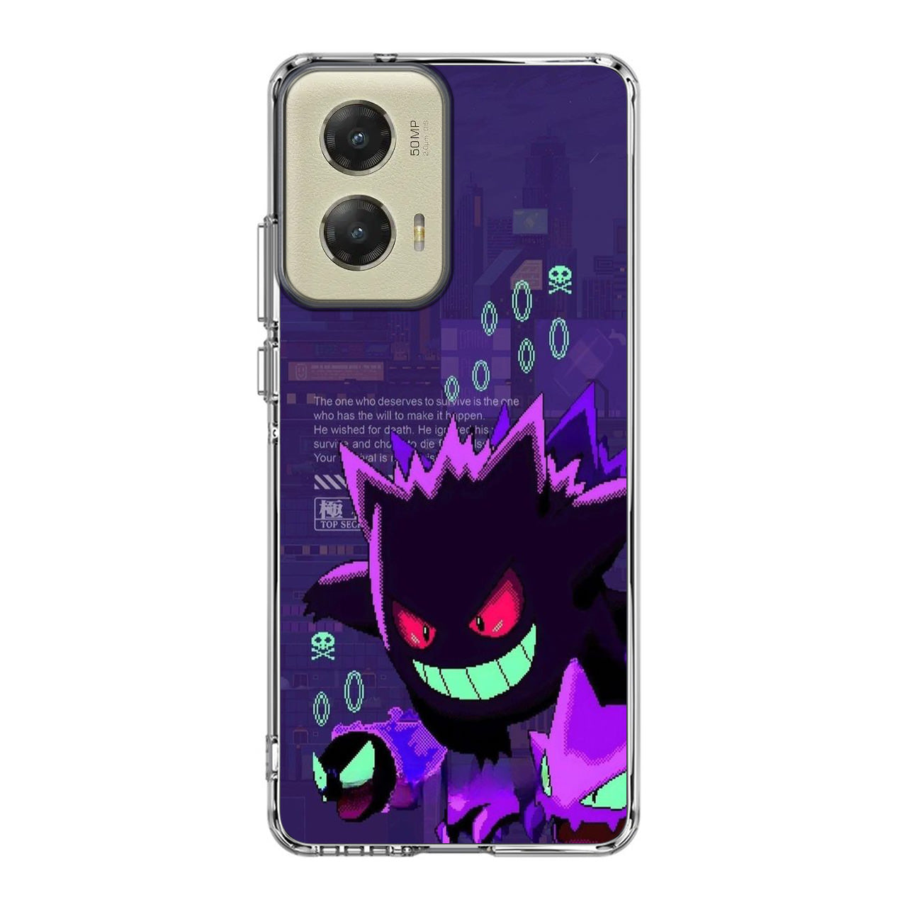 Gengar Pixel Art Motorola Moto G Stylus 5G 2024 Case