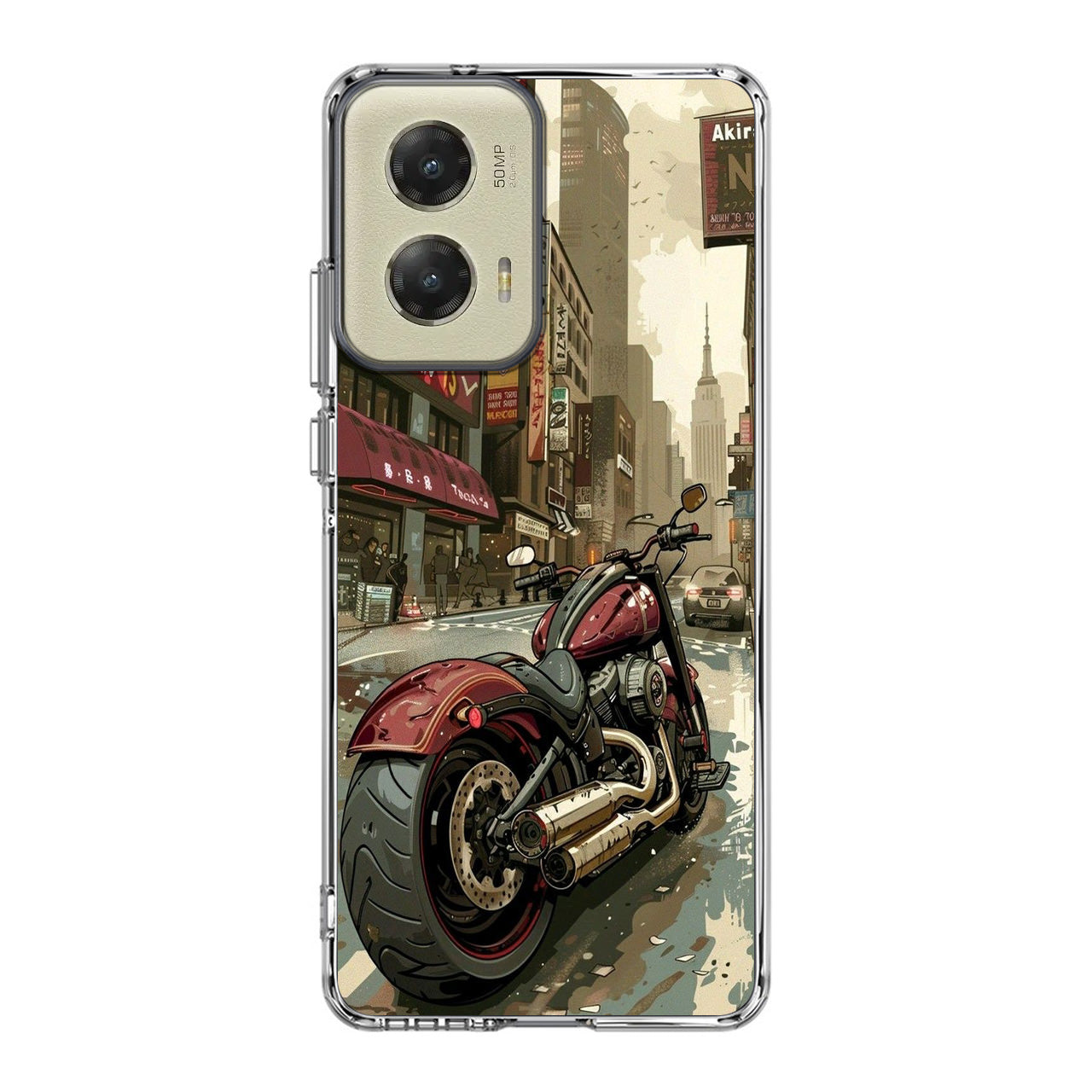 Motorcycle In Tokyo Streets Motorola Moto G Stylus 5G 2024 Case