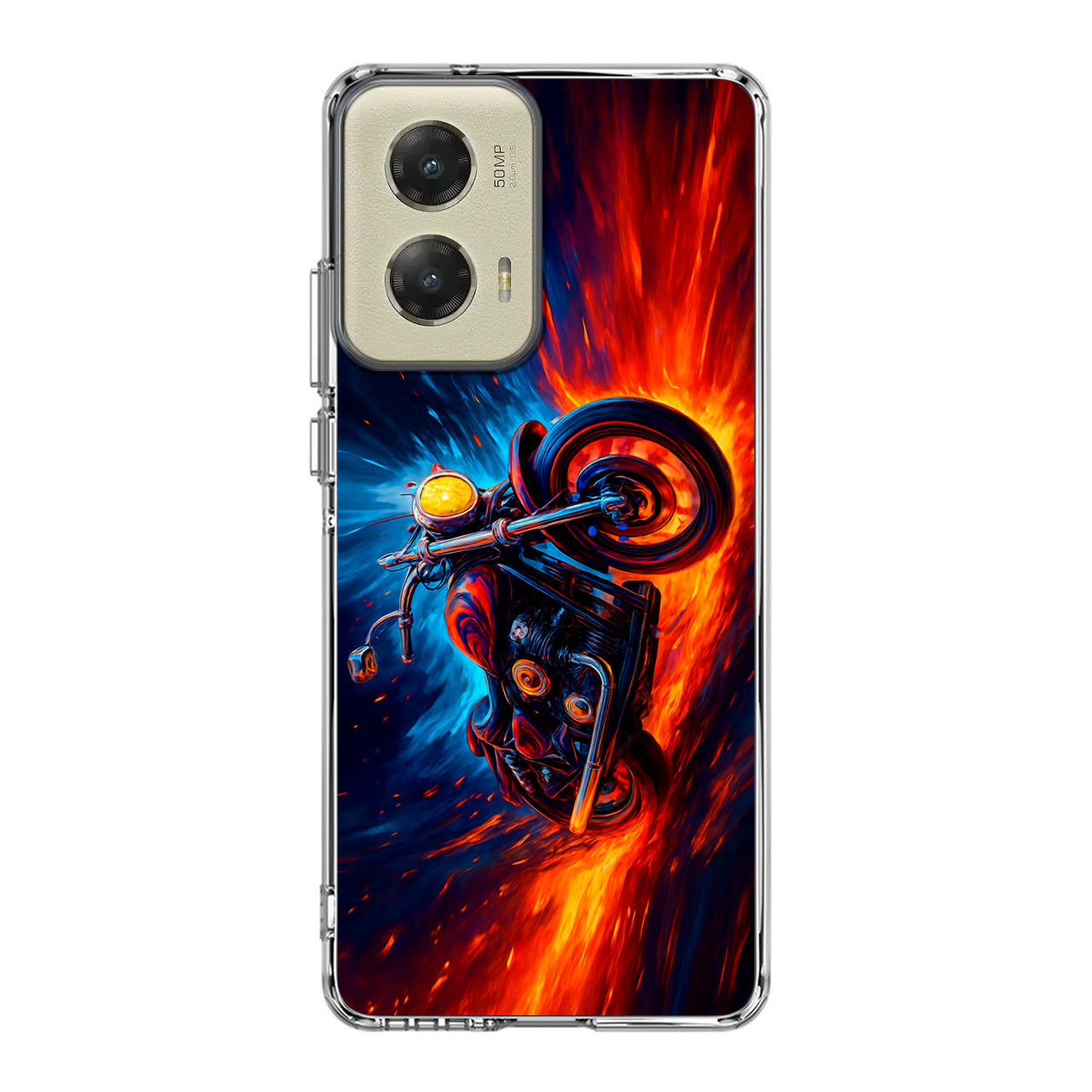 Ride Through Fire and Ice Motorola Moto G Stylus 5G 2024 Case