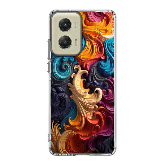 The Dance of Abstract Waves Motorola Moto G Stylus 5G 2024 Case