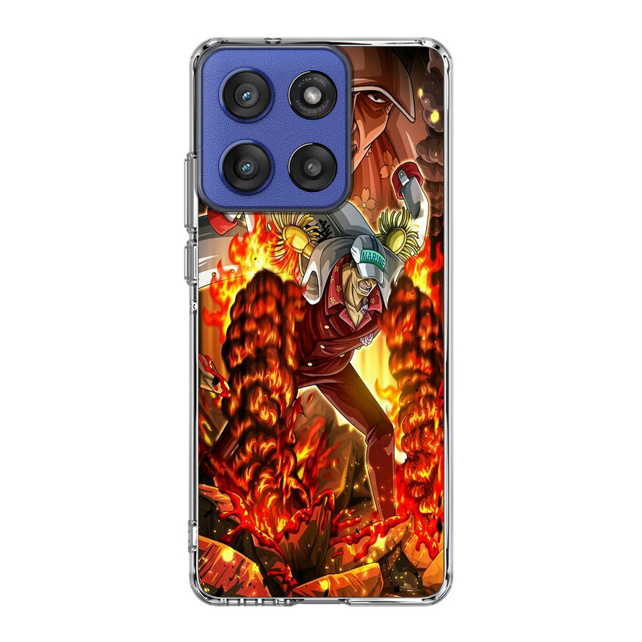 Akainu Exploding Volcano Motorola Moto G Stylus 2025 Case