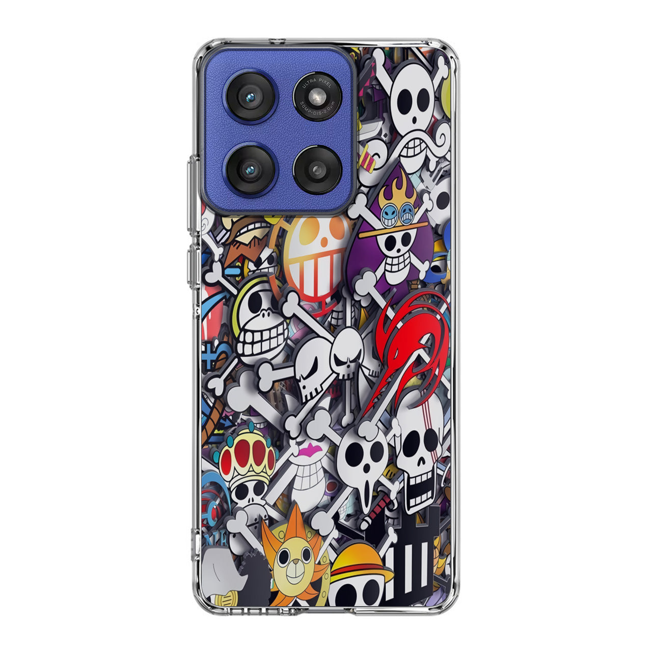 All Pirate Symbols One Piece Motorola Moto G Stylus 2025 Case