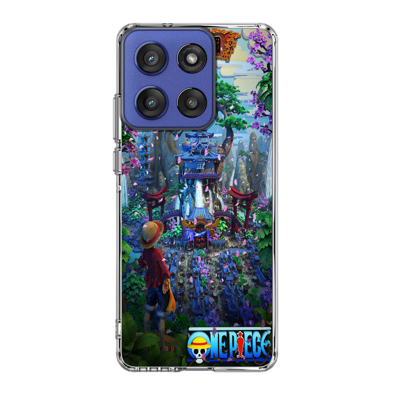 Flower Capital of Wano One Piece Motorola Moto G Stylus 2025 Case