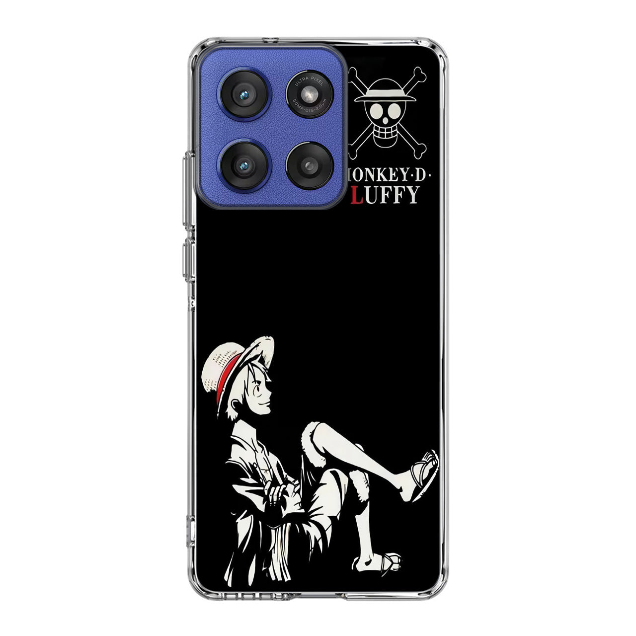 Monkey D Luffy Black And White Motorola Moto G Stylus 2025 Case