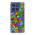 Abstract Colorful Doodle Art Motorola Moto G Stylus 2025 Case