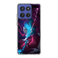 Abstract Purple Blue Art Motorola Moto G Stylus 2025 Case