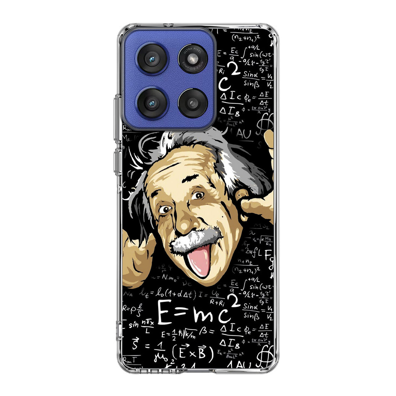 Albert Einstein's Formula Motorola Moto G Stylus 2025 Case